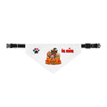 NIght Guardians Clip-On Pet Bandana — Cute Paw Print & 'Be Mine' Valentine's Dog Bandana